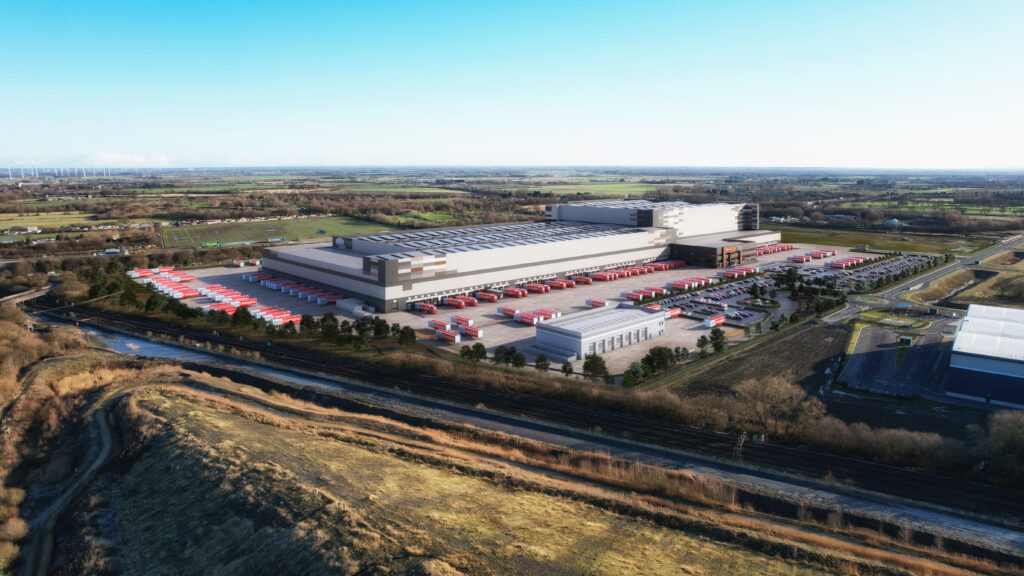 UP UP and away……….Waystone Hargreaves Land celebrate the start on site of the Advanced Technological Distribution Centre for TJ Morris at Unity